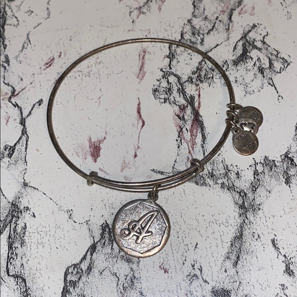 Alex & Ani “A” bangle
